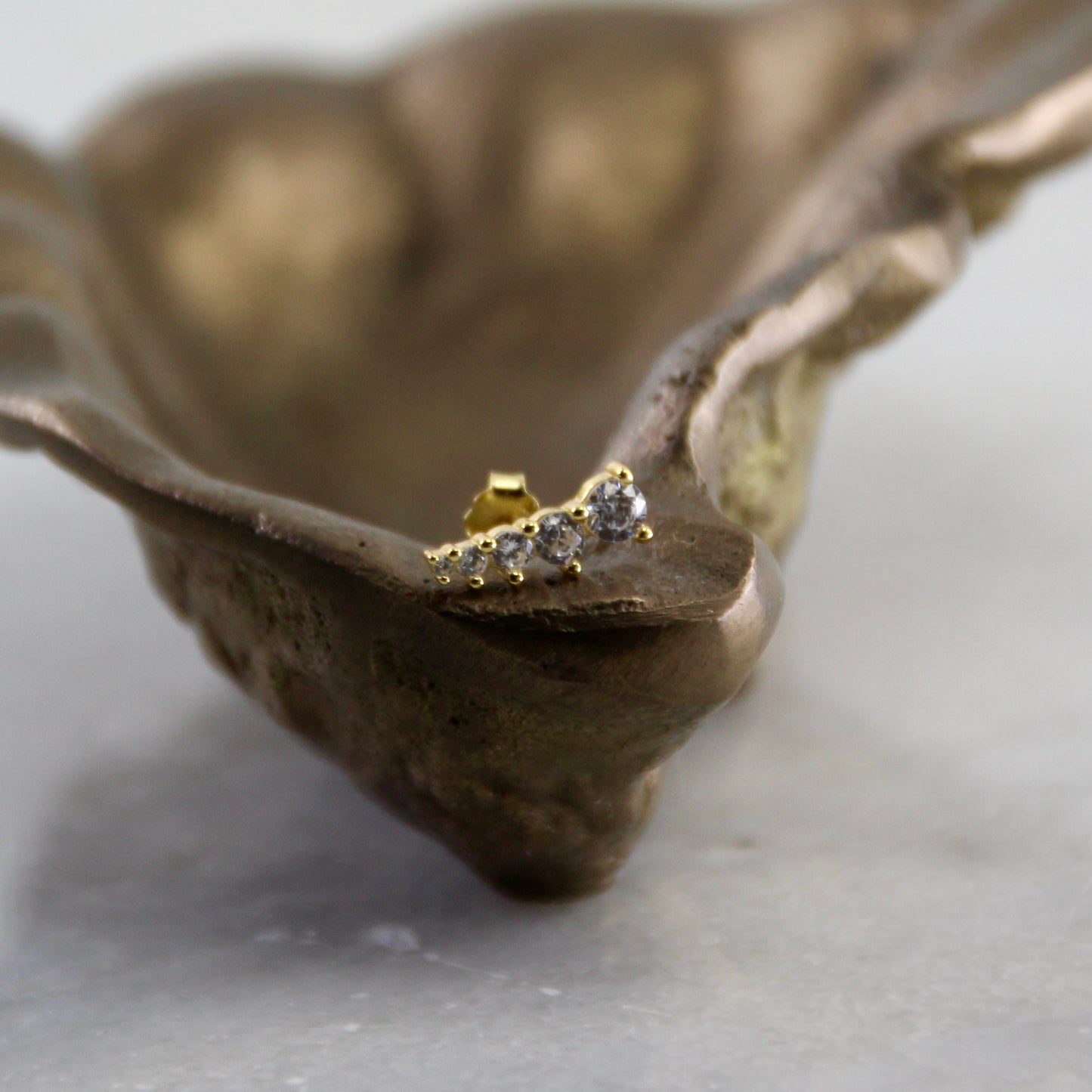 Celestial Asymmetrical Stud Earrings