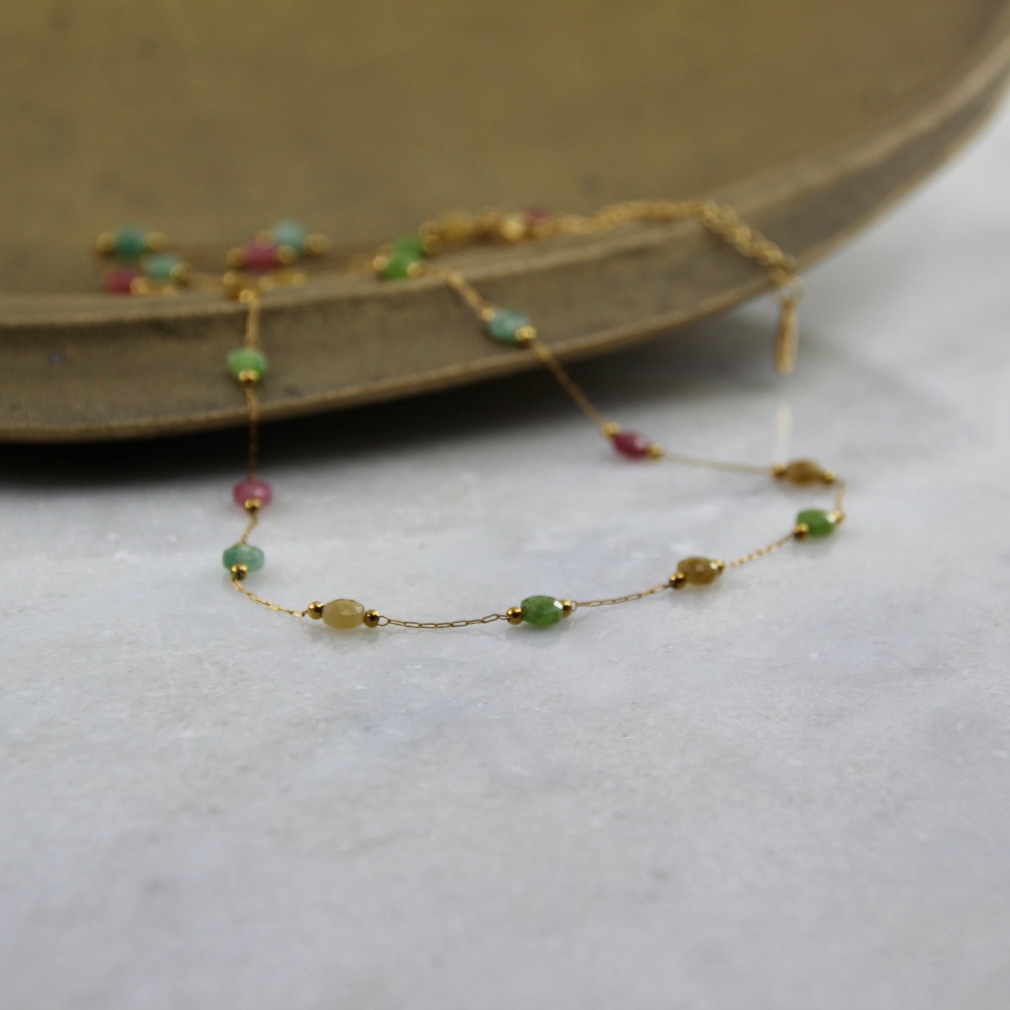 Wanderlust Tourmaline Chain Necklace