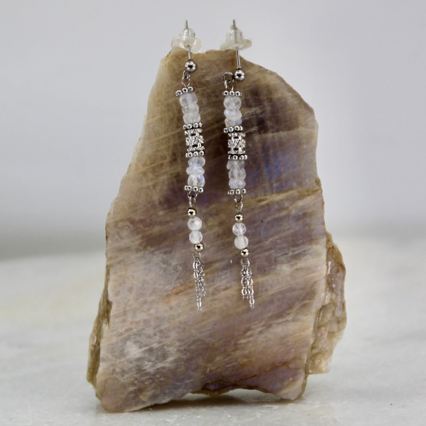 Jupiter’s Muse Drop Chain Earring