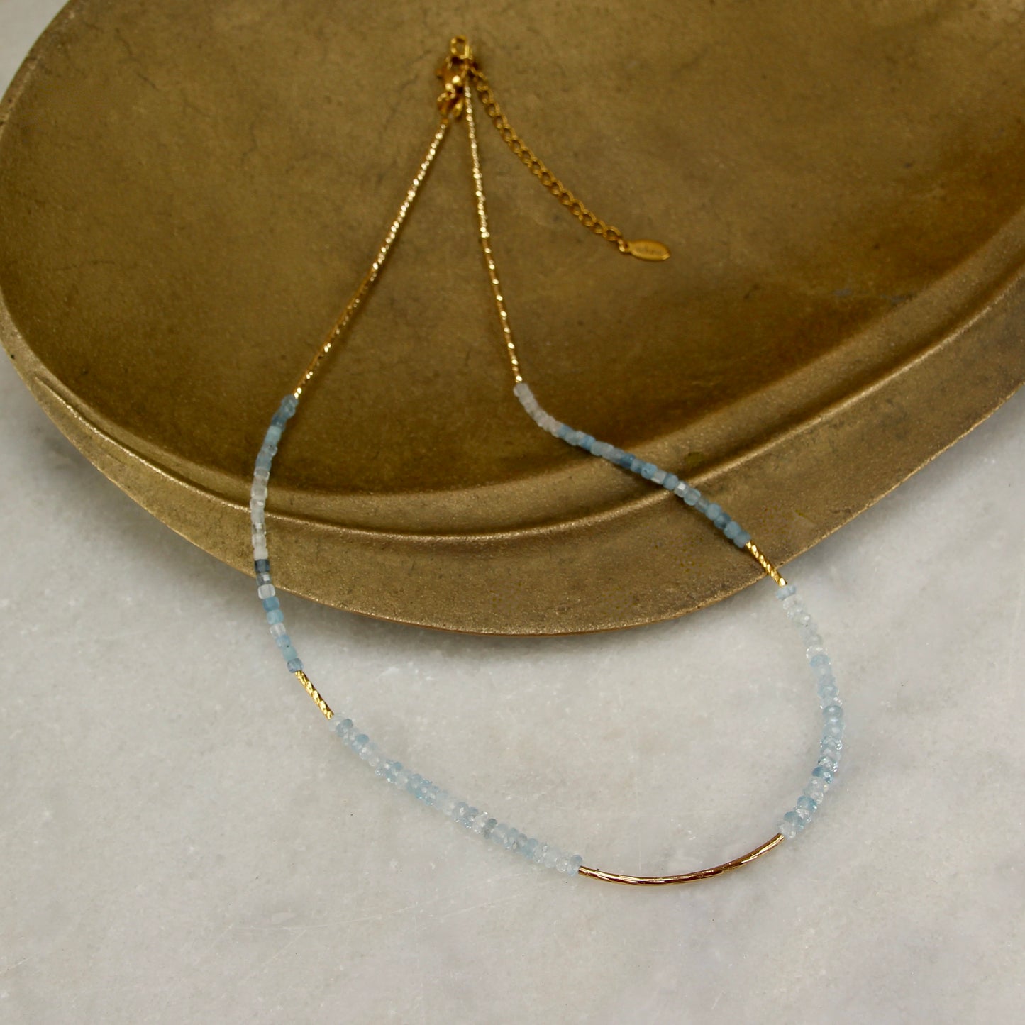 Inner Realm Halo Gemstone Necklace