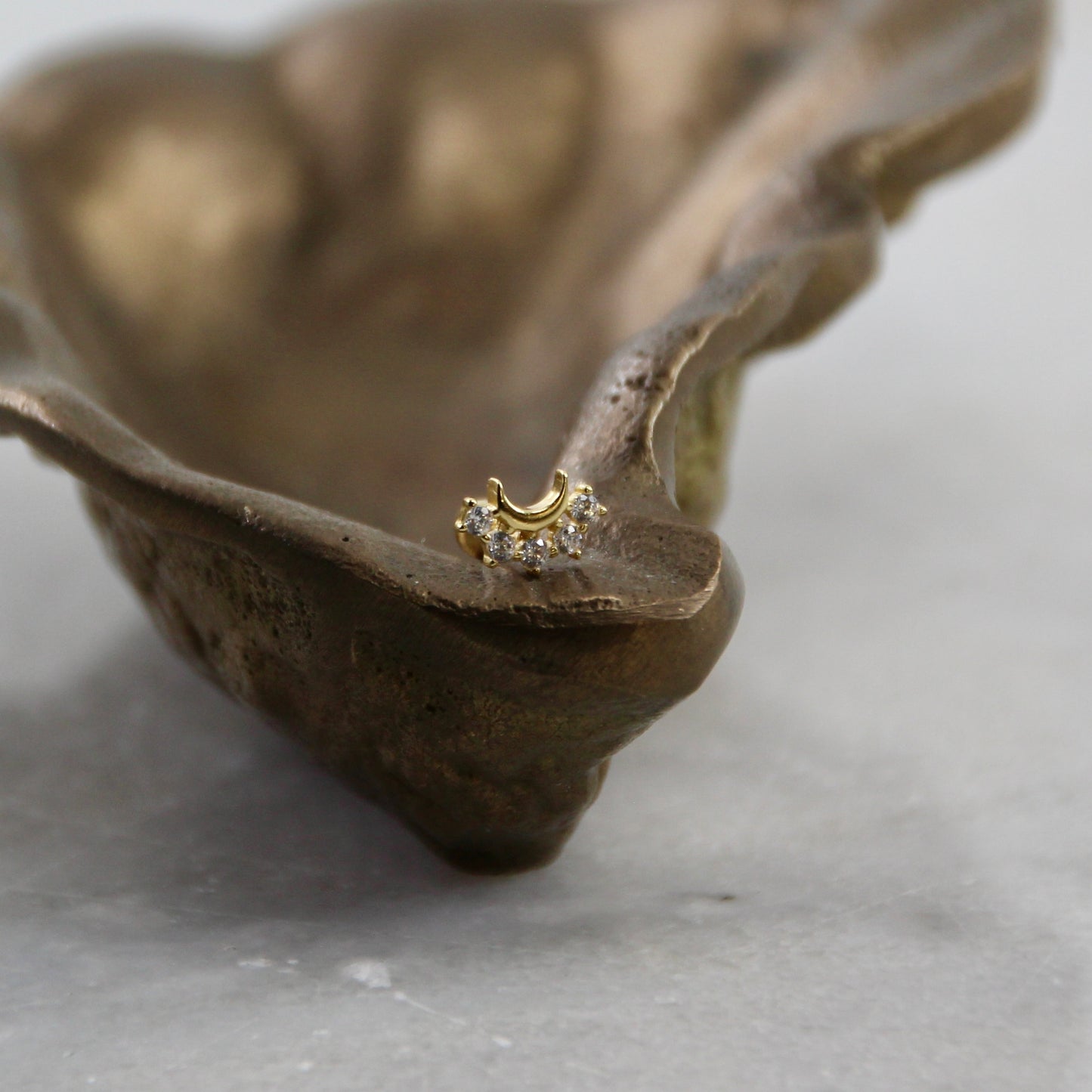Celestial Moon Earring
