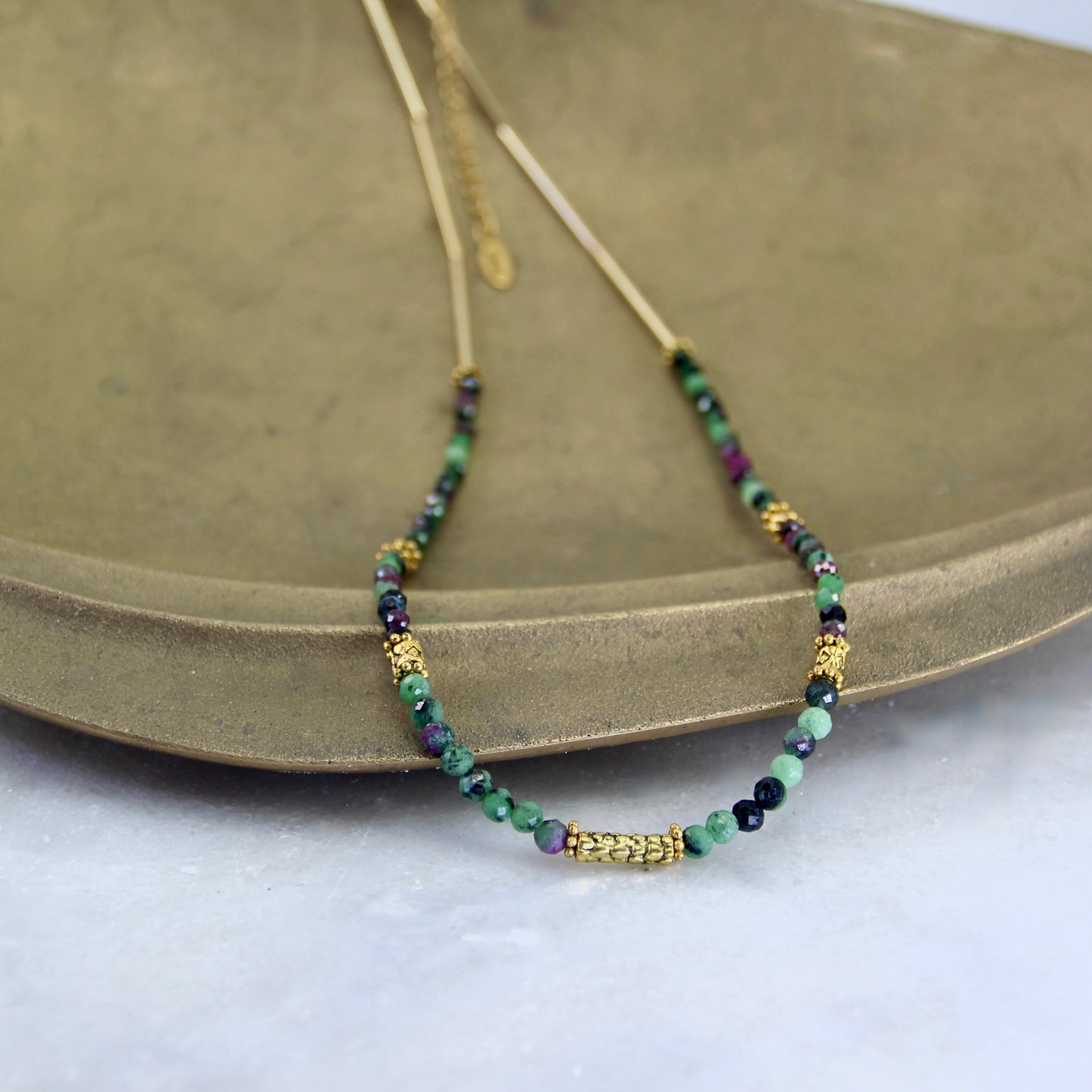 Lady of the Stars Gemstone Necklace