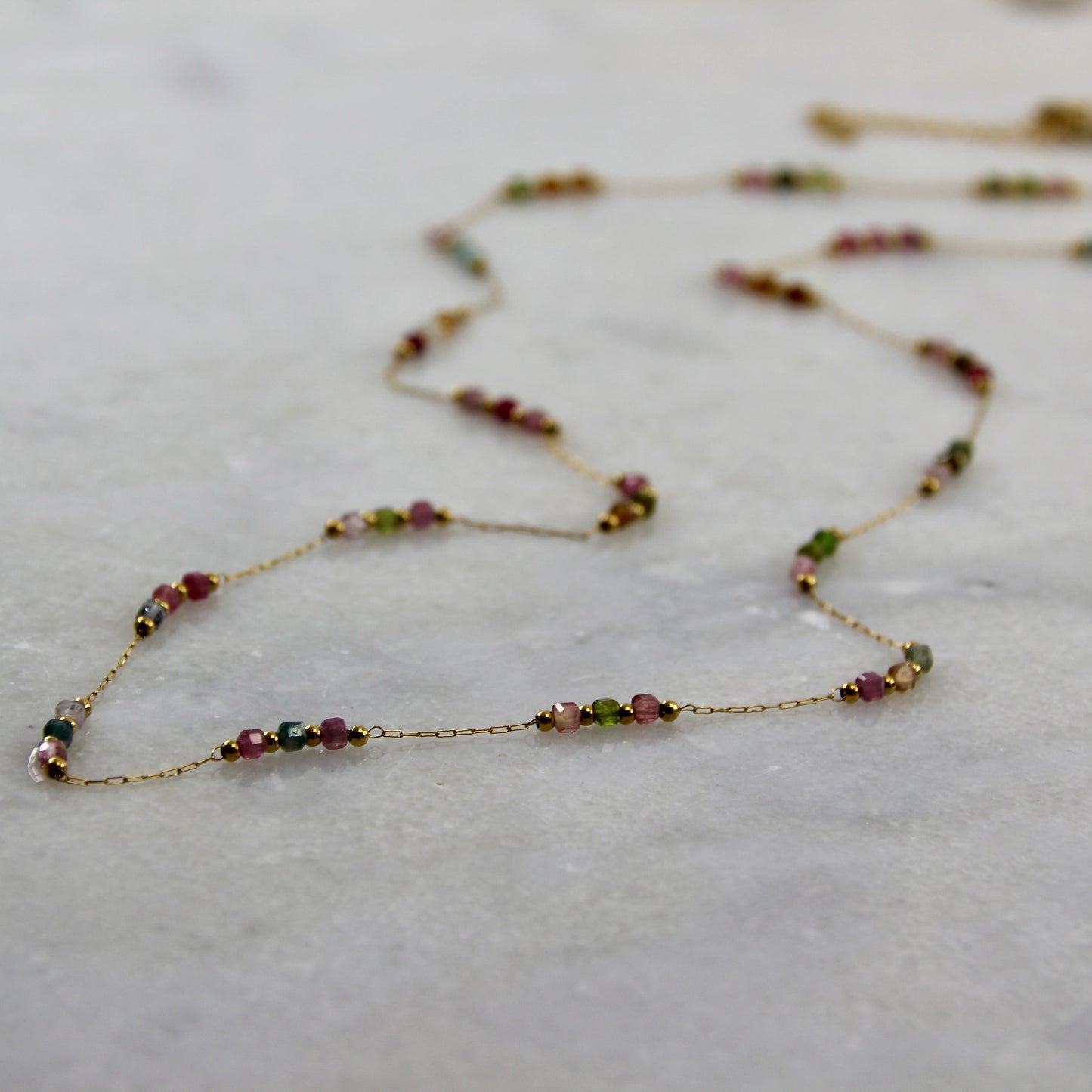 Wanderlust Tourmaline Chain Necklace