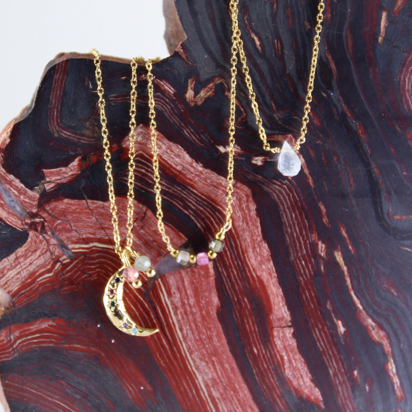 Lunar Lure Tourmaline Pendant