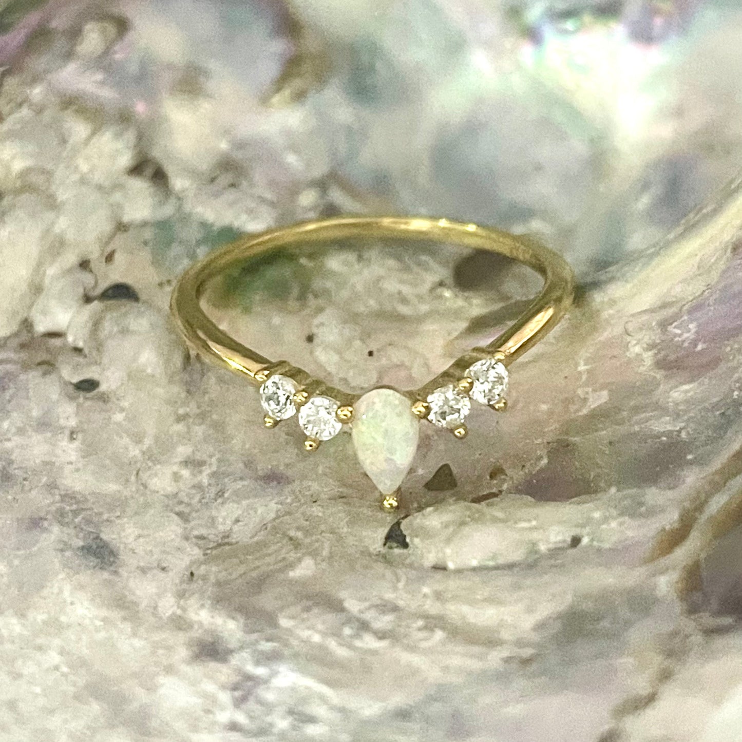 Celestial Opal Ring