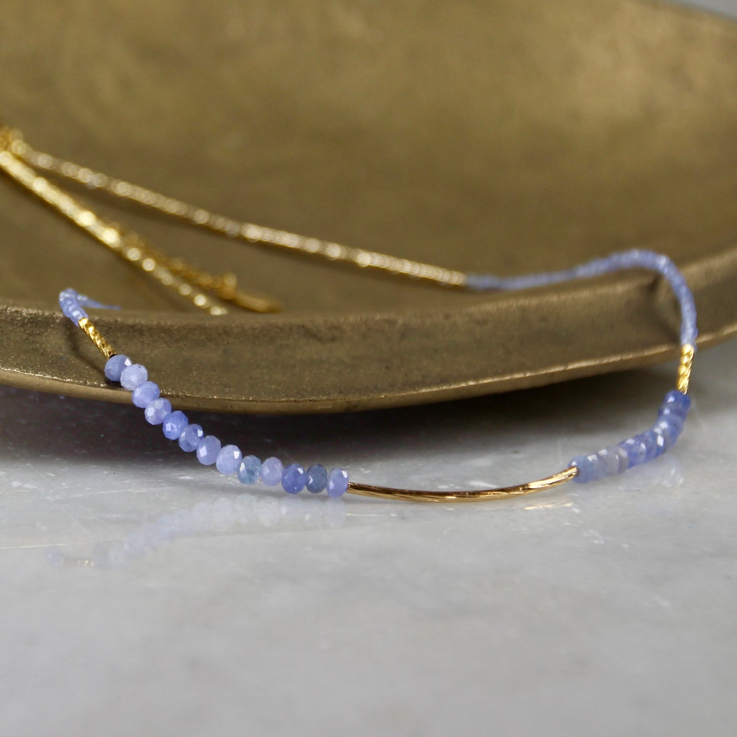 Inner Realm Halo Gemstone Necklace