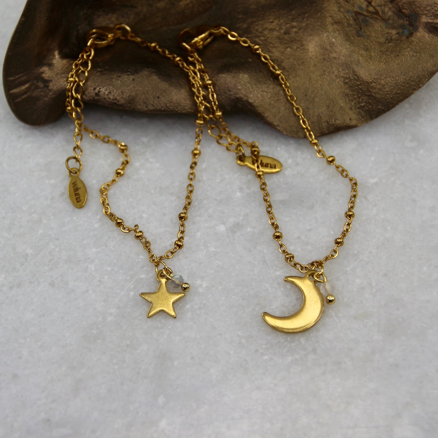 The Stars & Moon Chain Bracelet