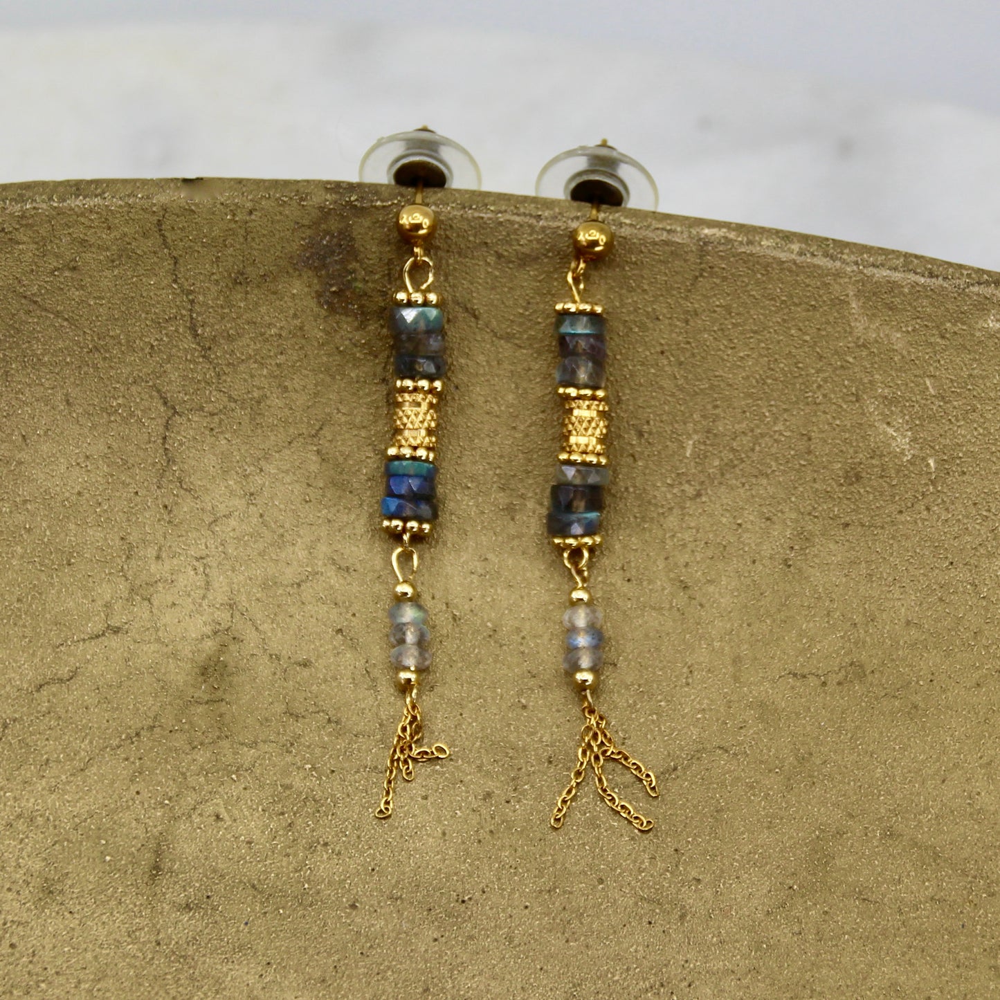 Jupiter’s Muse Drop Chain Earring