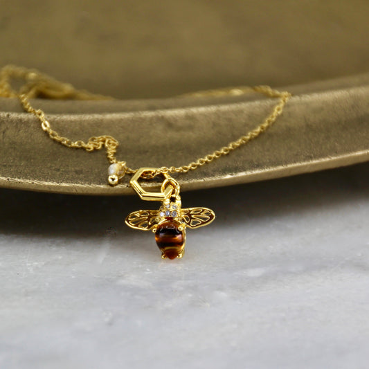Mystic Melody Bee Pendant