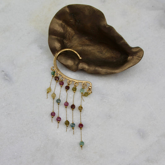 Wanderlust Tourmaline Ear Cuff