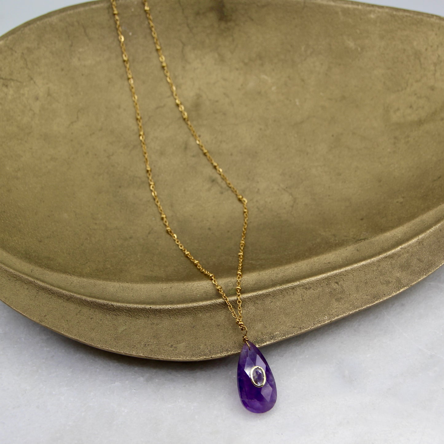 Jupiter's Muse Teared Pendant