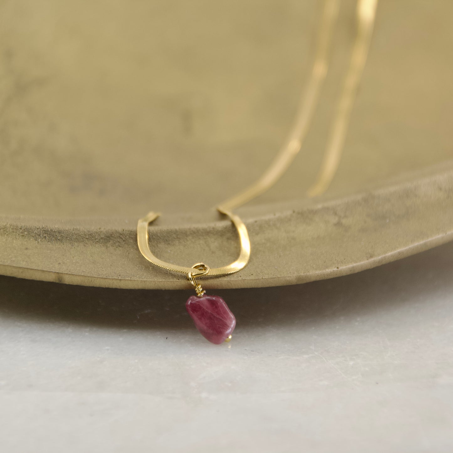 Divine Treasures Tourmaline Stone Pendant