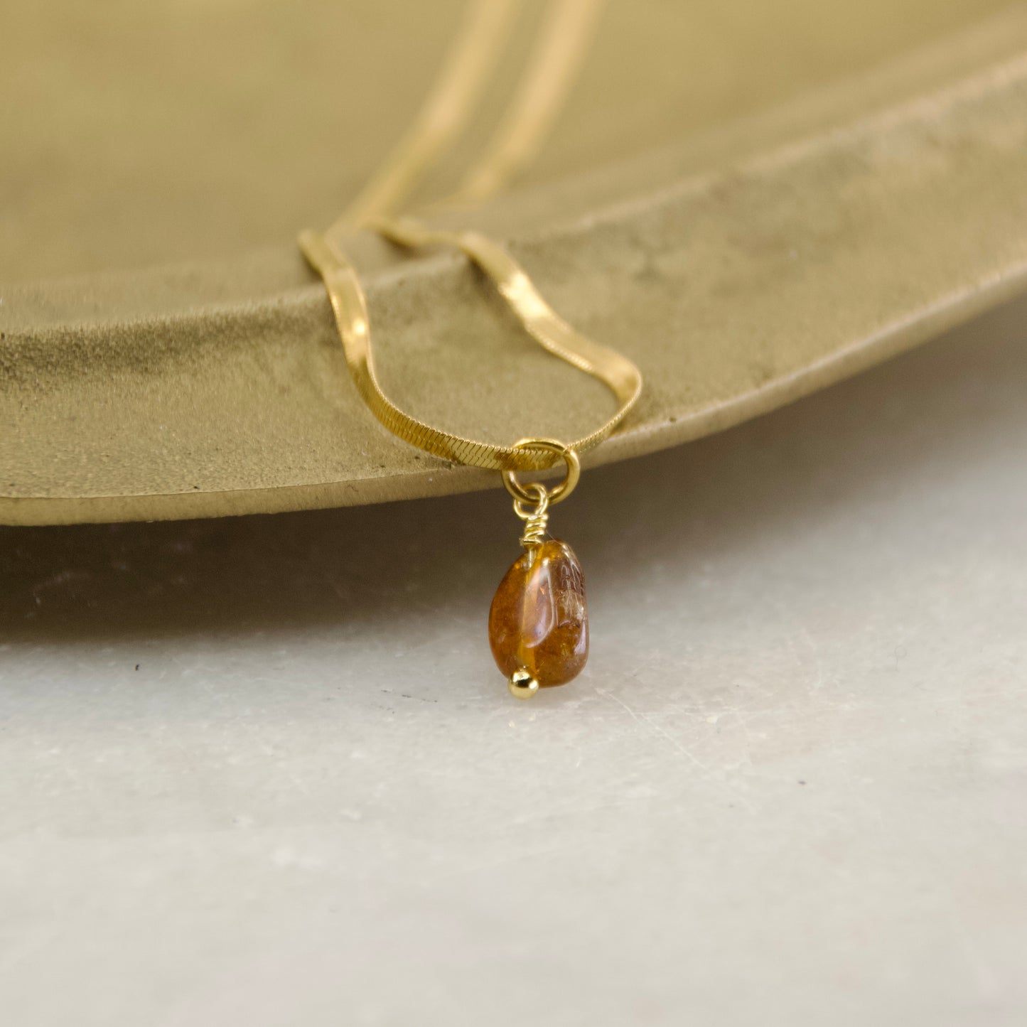 Divine Treasures Tourmaline Stone Pendant