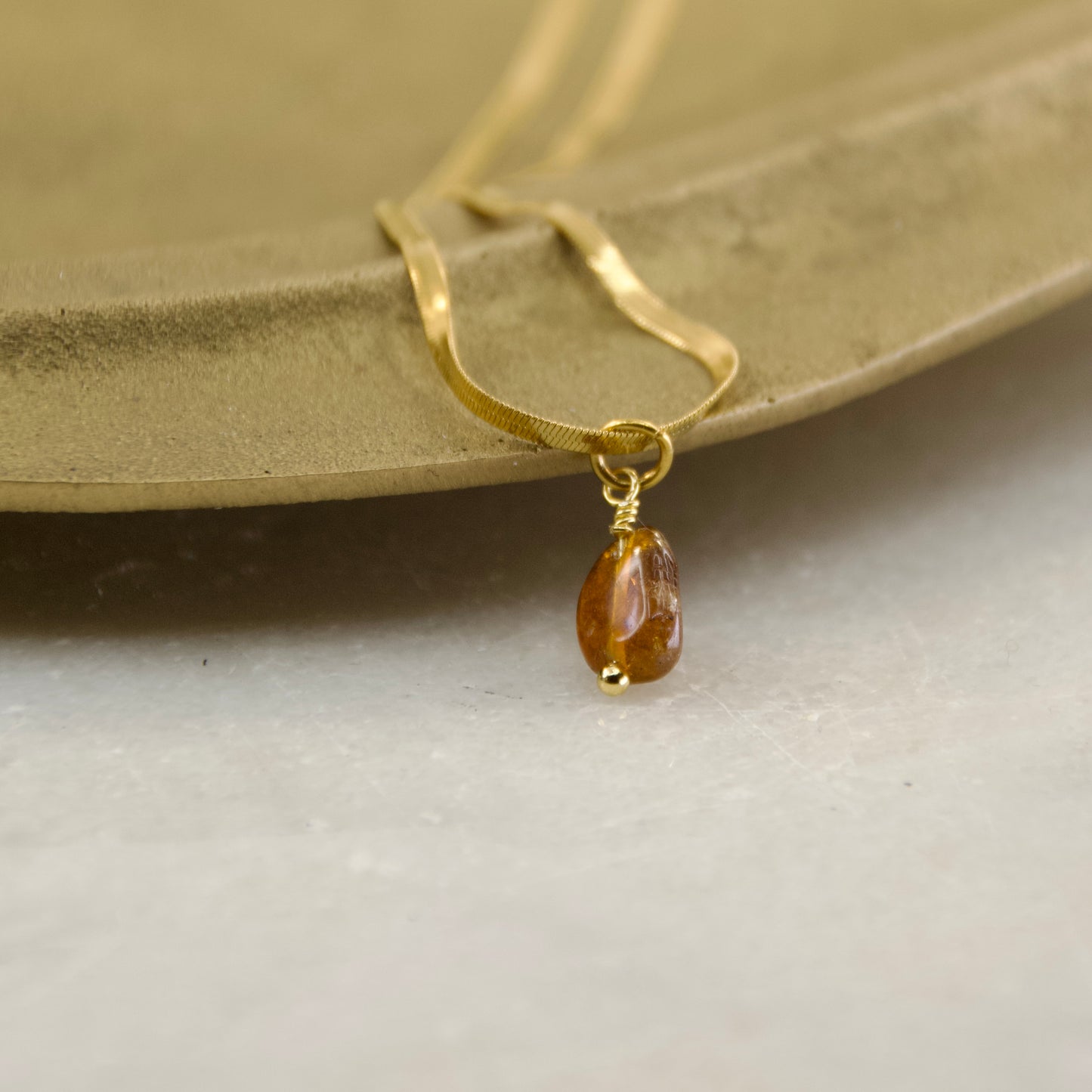 Divine Treasures Tourmaline Stone Pendant