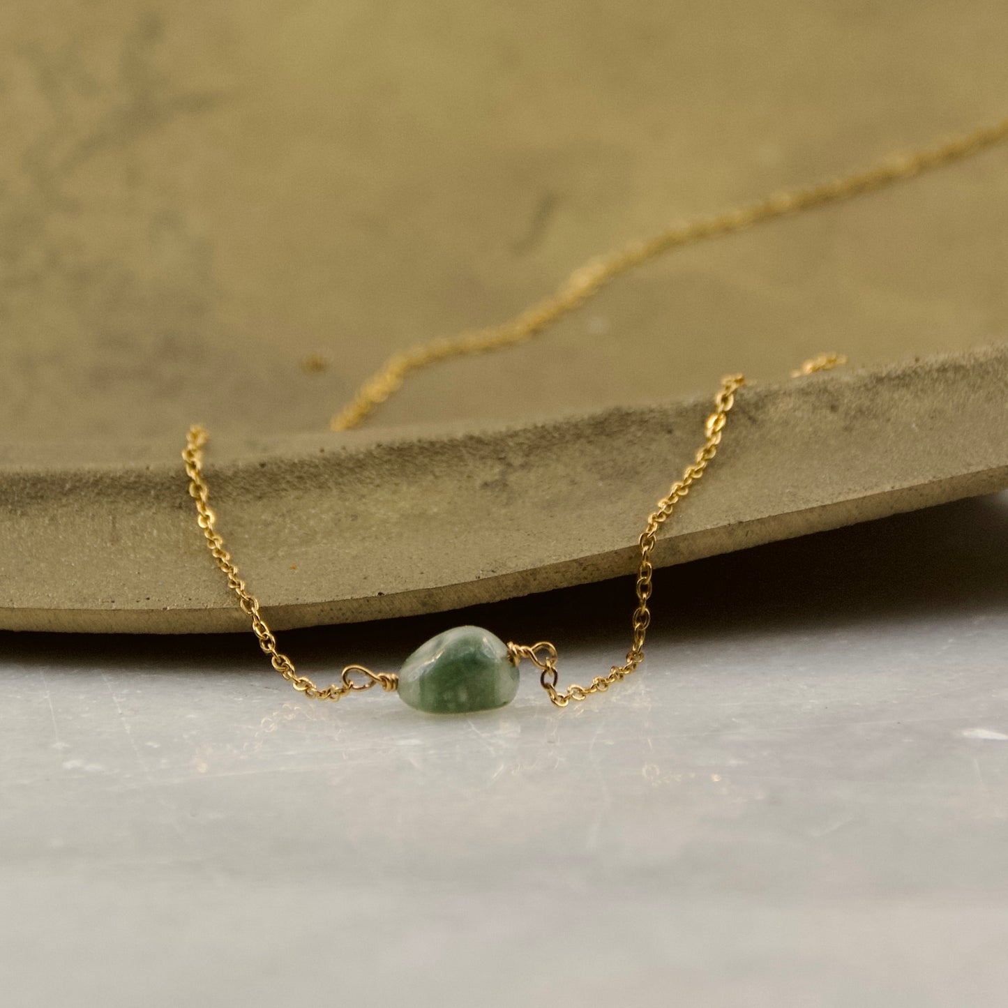 Divine Treasures Tourmaline Stone Necklace