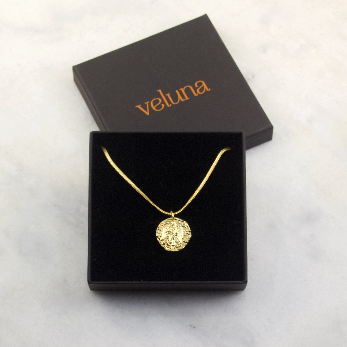 Sagittarius Golden Age Zodiac Pendant