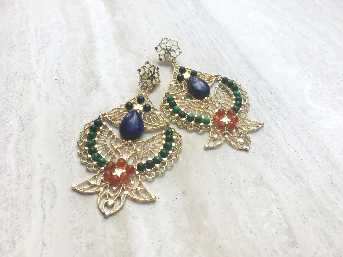 Goddess Isis Statement Earring
