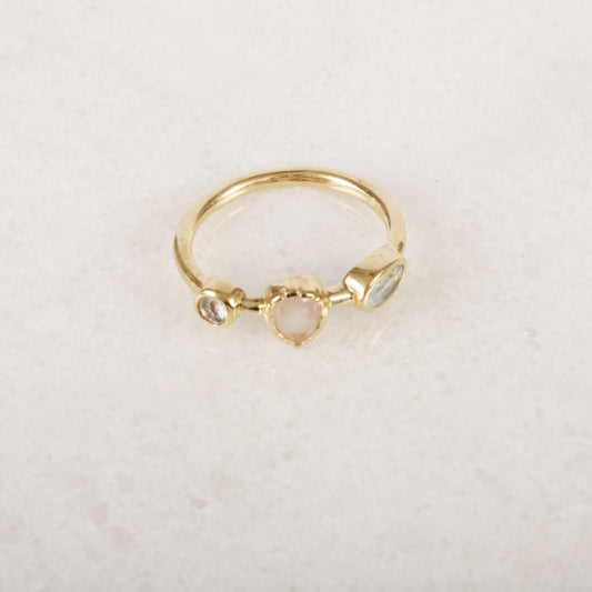 Sacred Treasures Rose Quartz Ring