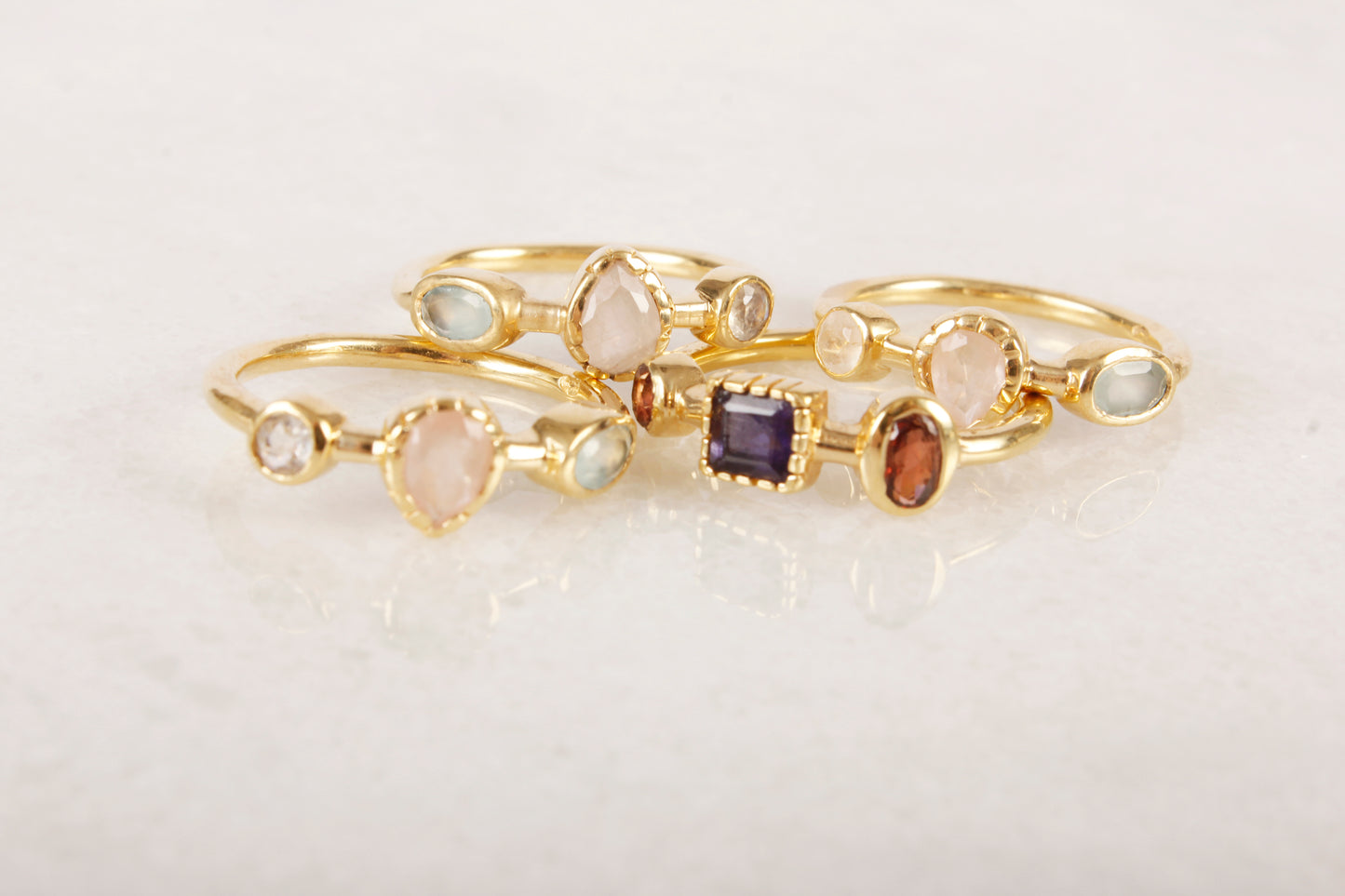 Sacred Treasures Rose Quartz Ring