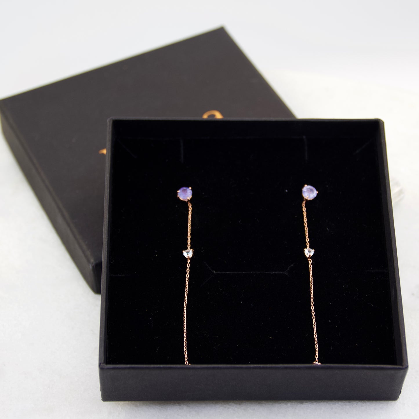 All That Glitters Tanzanite Earring