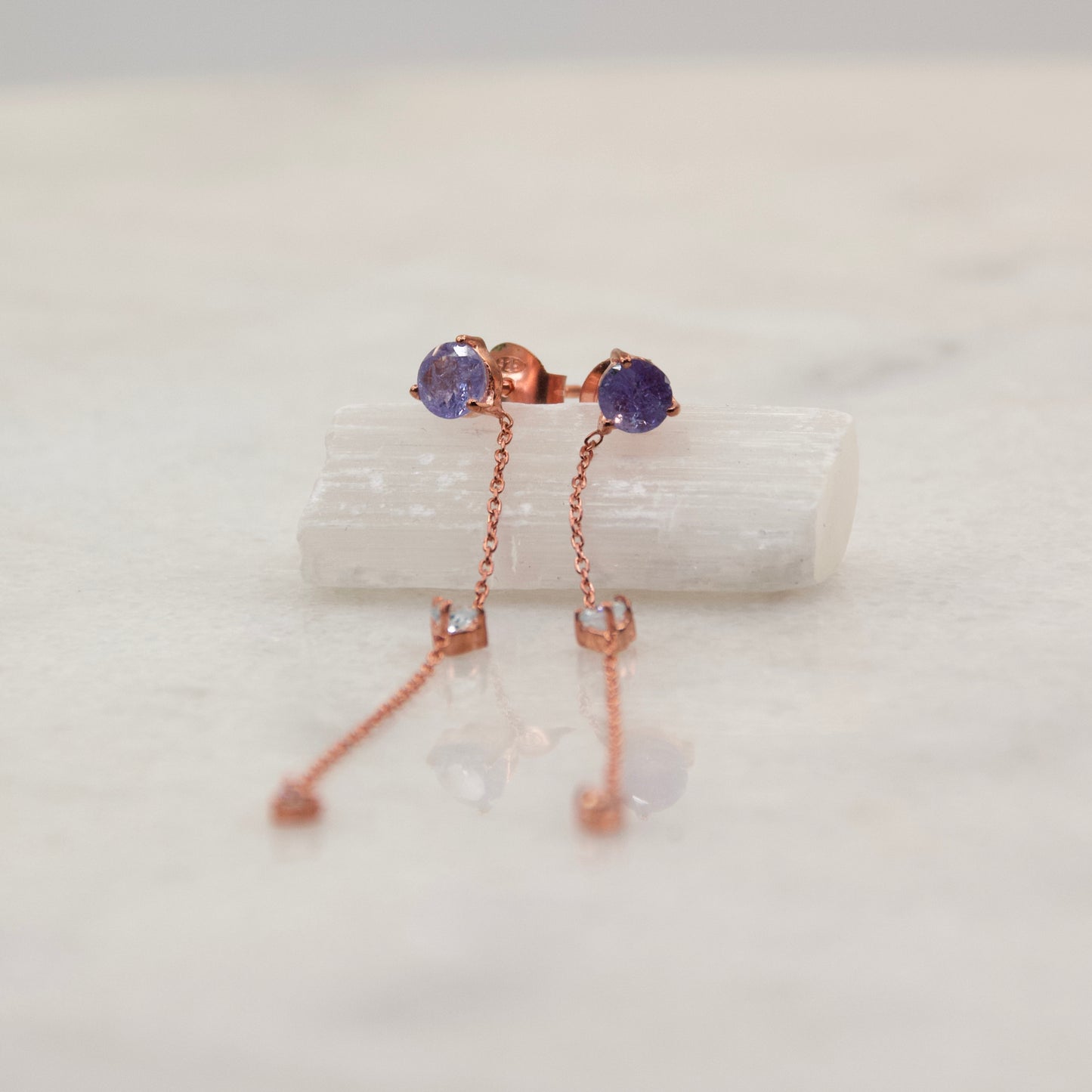 All That Glitters Tanzanite Earring
