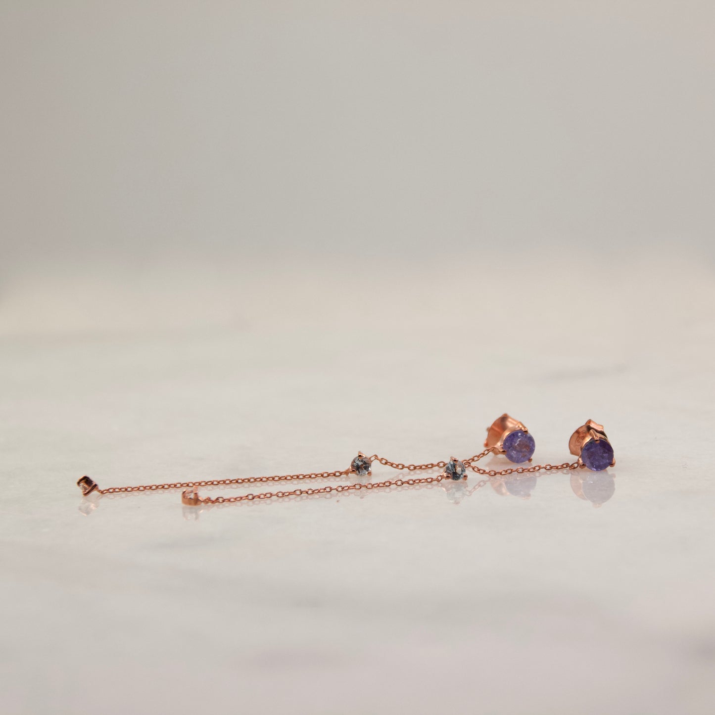 All That Glitters Tanzanite Earring