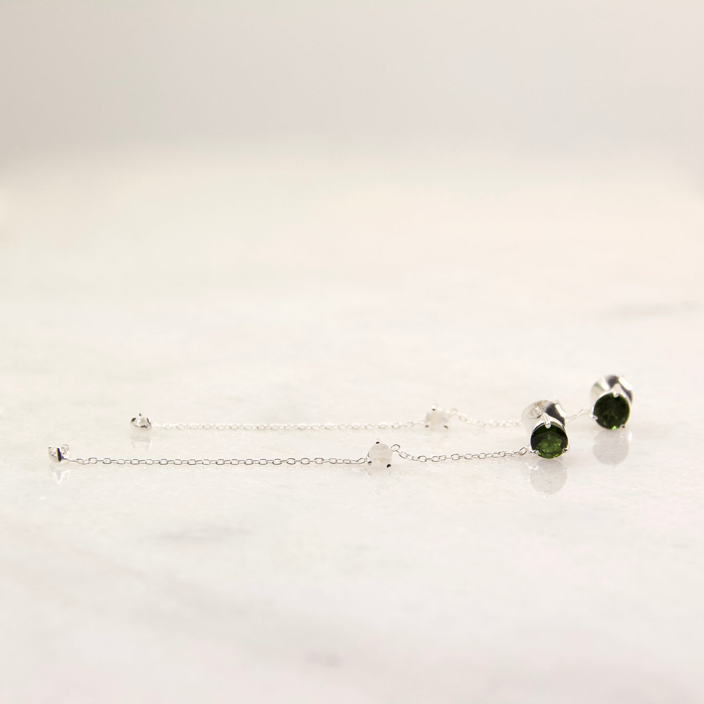 All That Glitters Green Tourmaline Earring