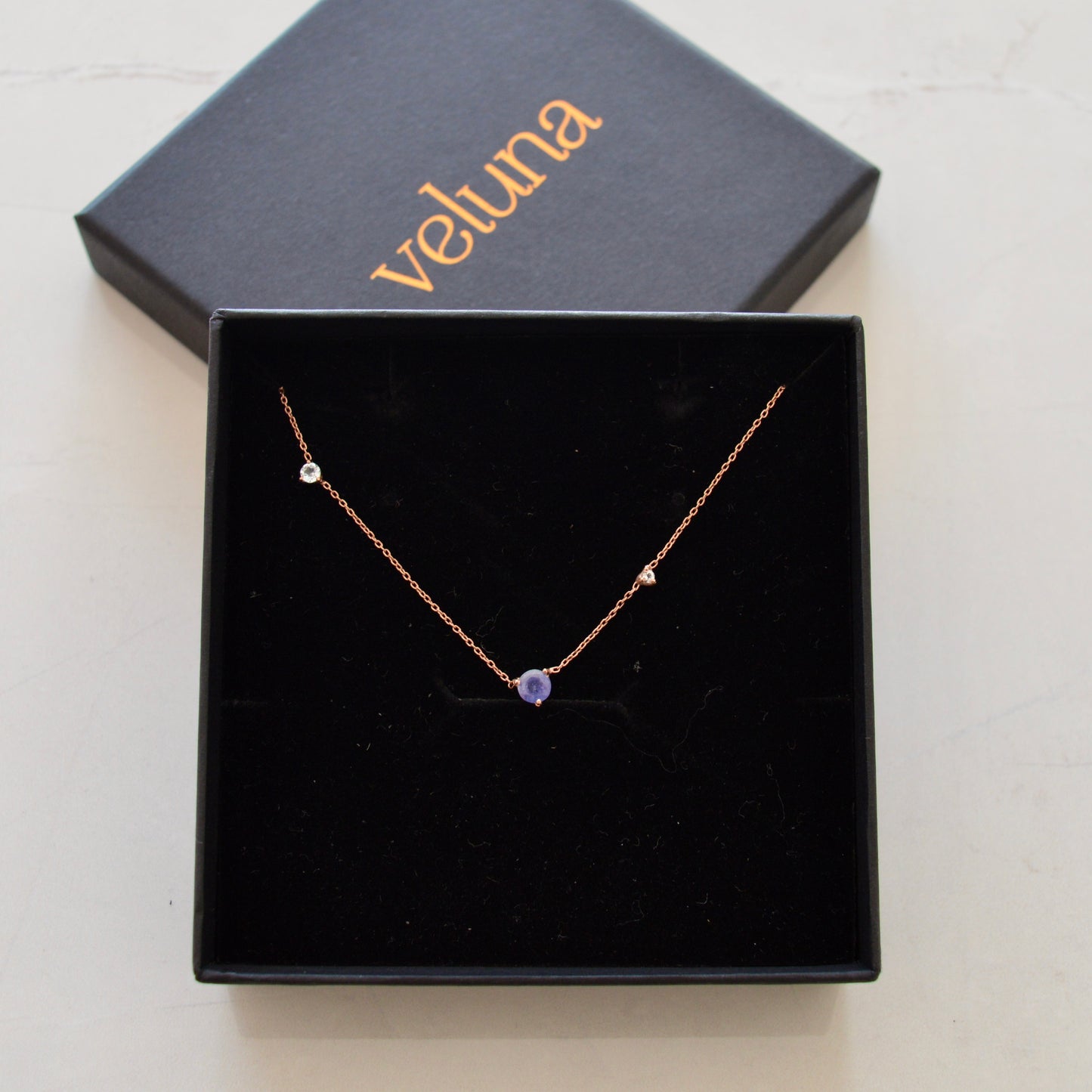 All That Glitters Tanzanite Necklace