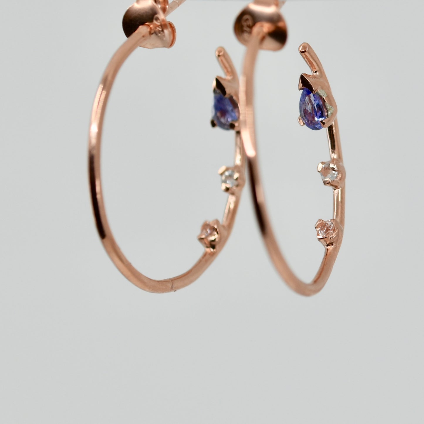 All That Glitters Tanzanite Hoop