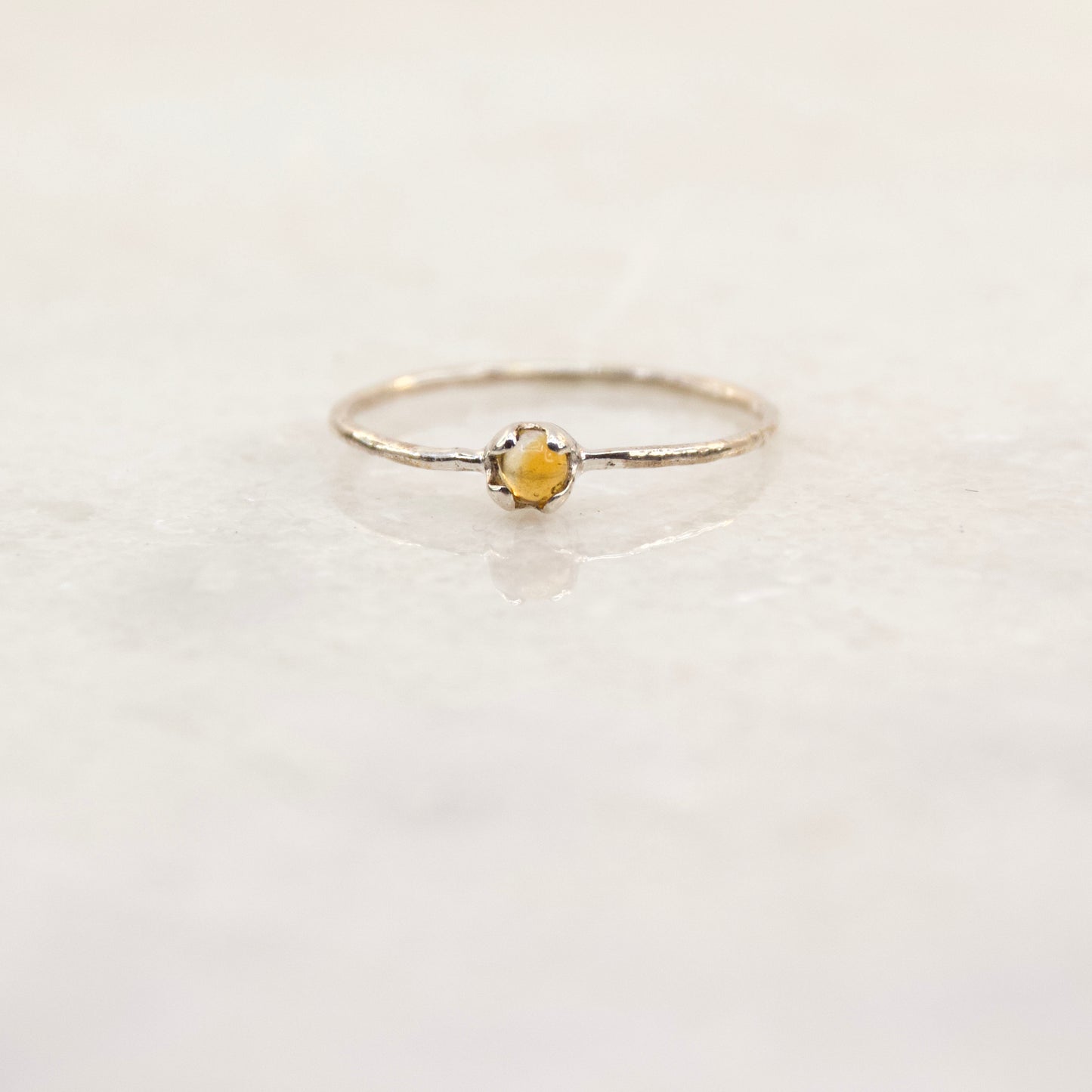 The Rising Sun Citrine Ring