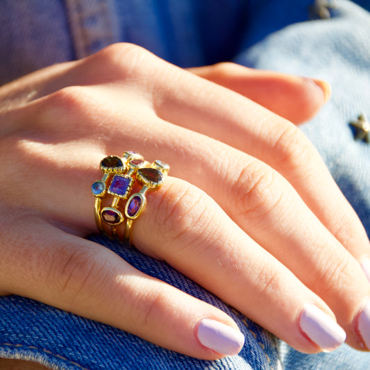 Sacred Treasures Tanzanite Ring
