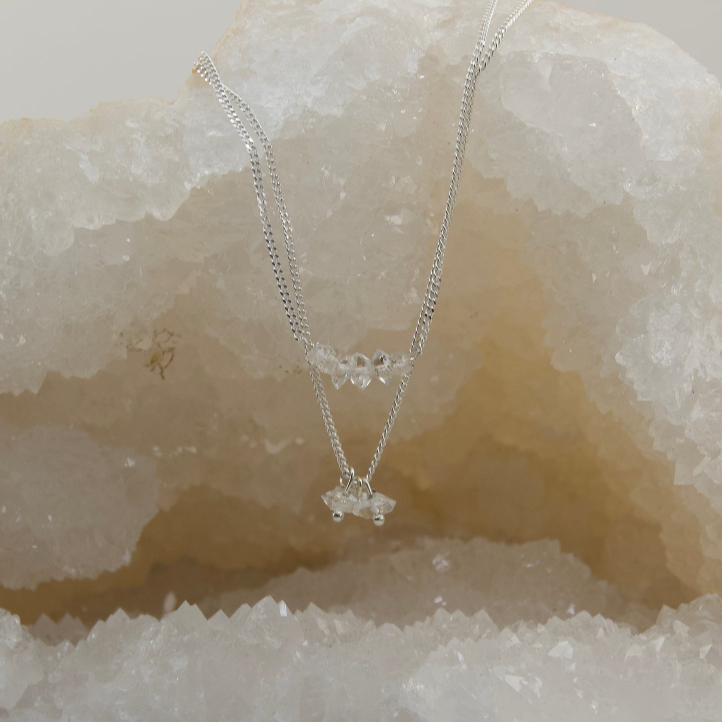 Portal of Light Fine Herkimer Pendant