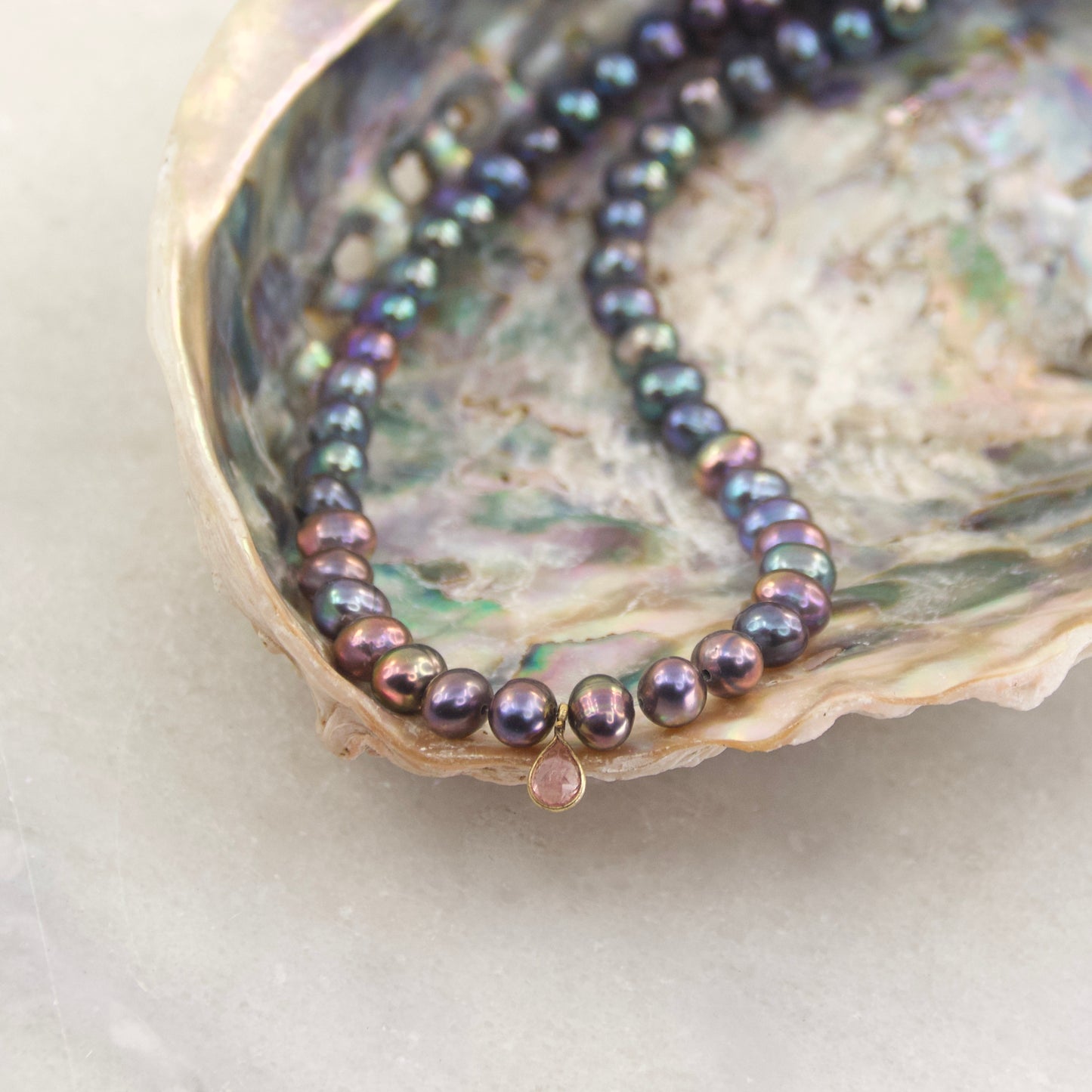 Golden Age Black Pearl Necklace