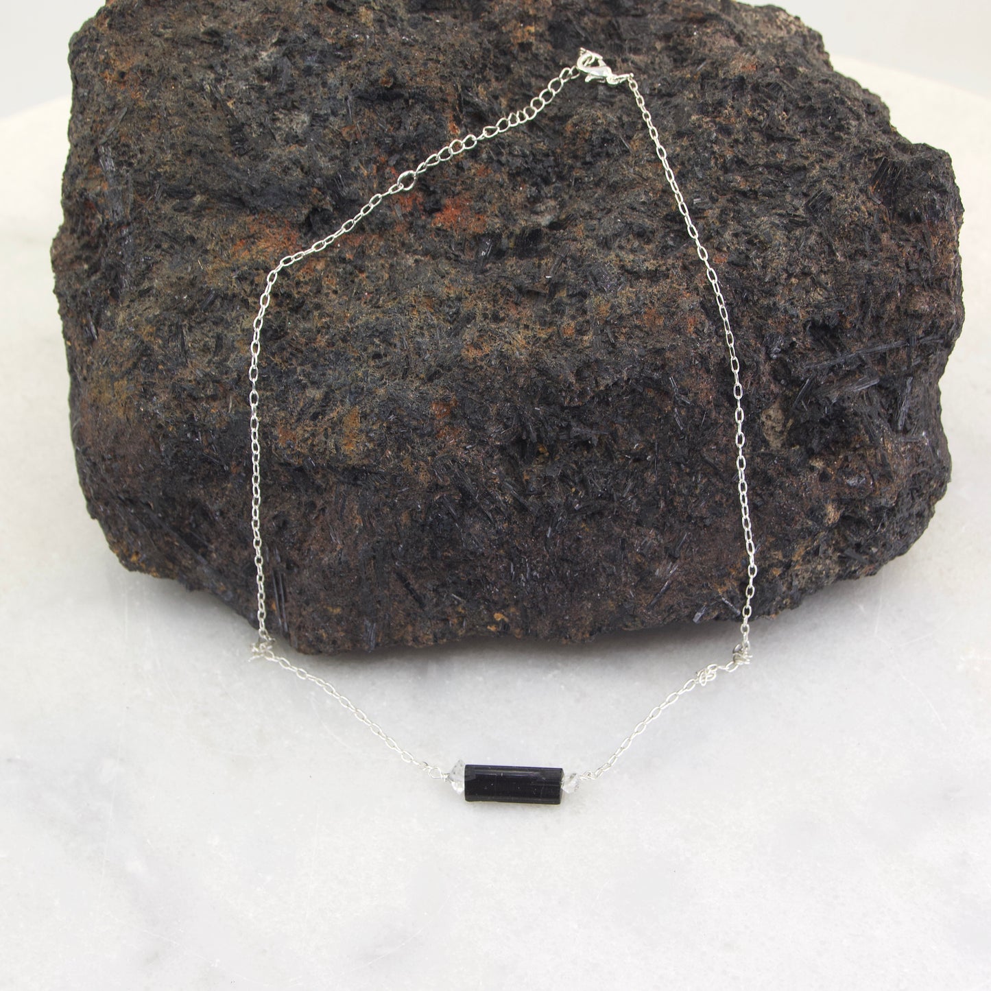 Divine Protection Black Tourmaline Necklace