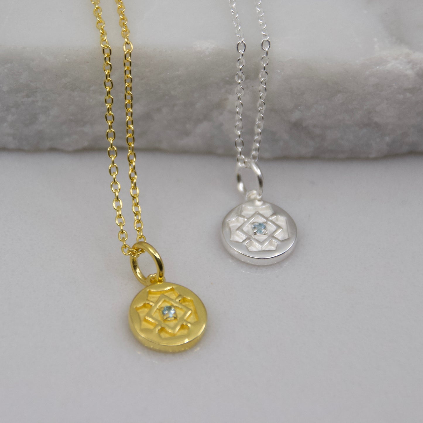 Vishuddhi Throat Chakra Pendant