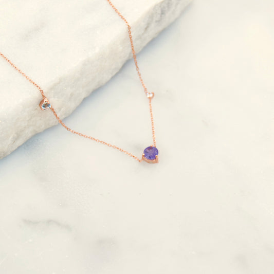 All That Glitters Tanzanite Necklace