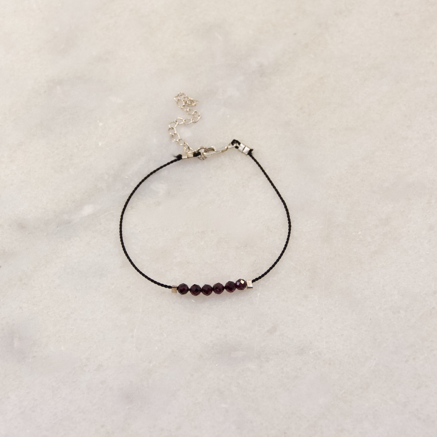 Custom Gemstone Thread Bracelet