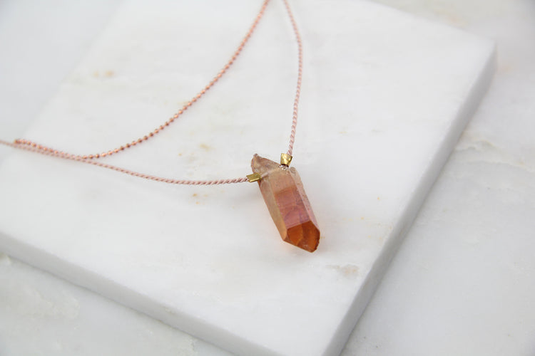 Gold Aura Quartz