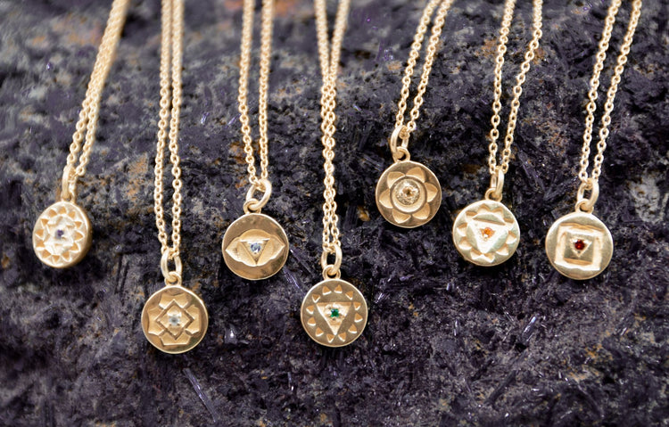 Golden Age Chakra Pendants