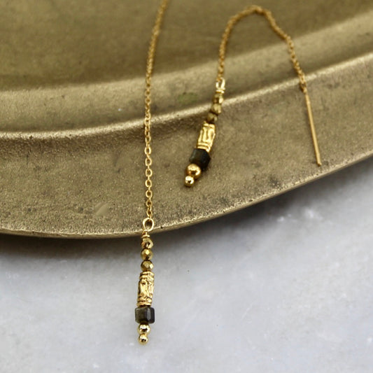 Nebula's Kiss Thread Earring