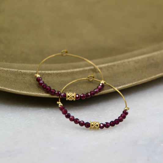 Jupiter’s Muse Large Hoop Earring