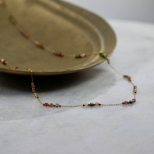 Wanderlust Tourmaline Chain Necklace