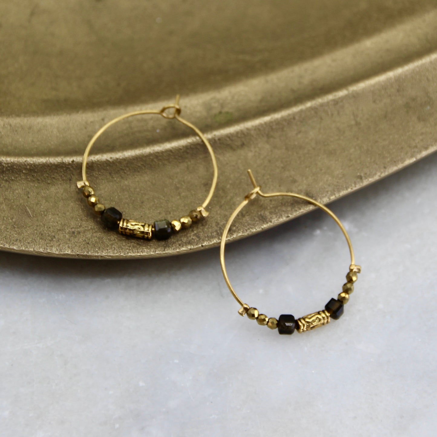 Nebula's Kiss Small Hoop Earring