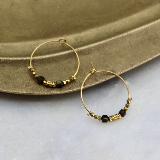 Nebula's Kiss Small Hoop Earring