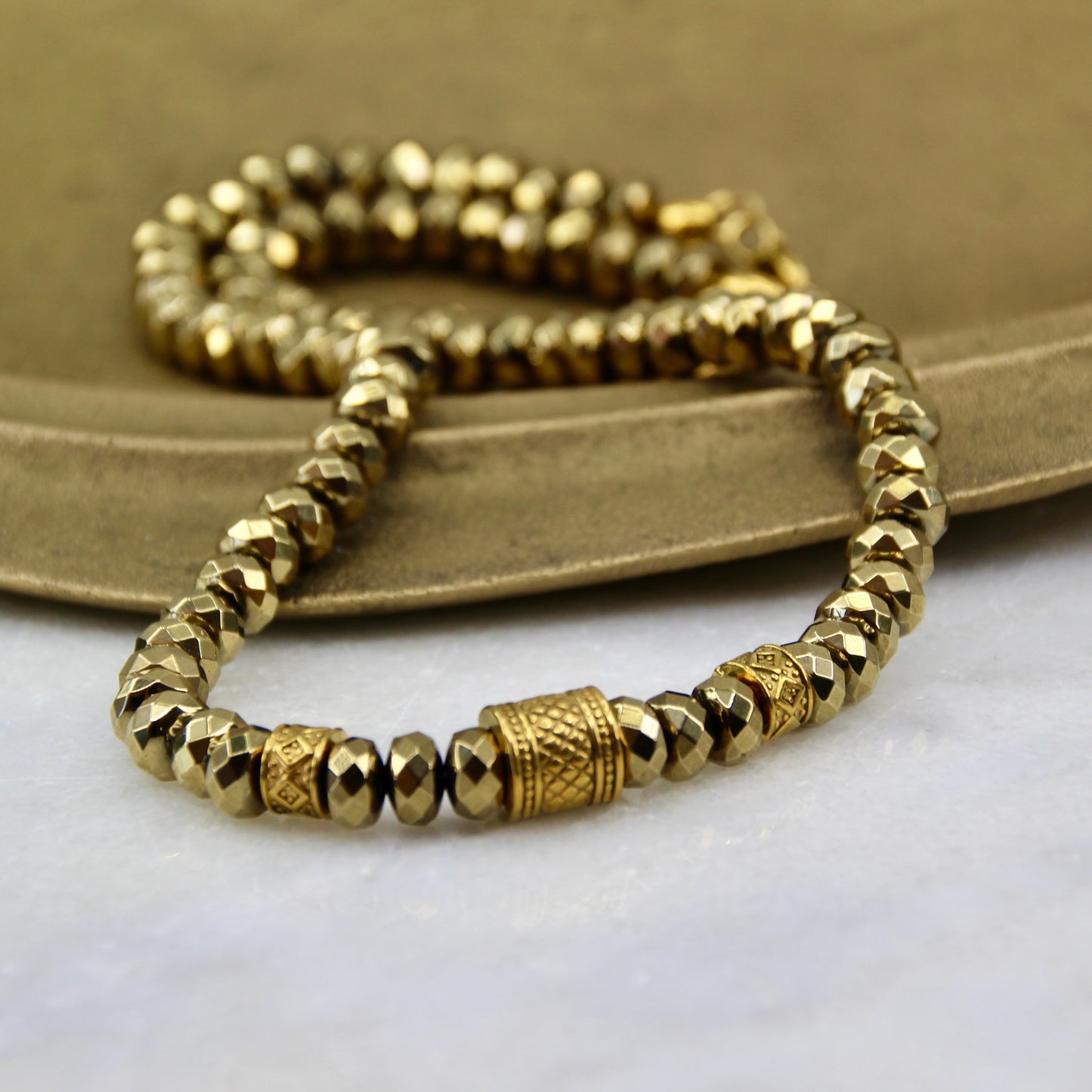Sundown Bazaar Pyrite Necklace