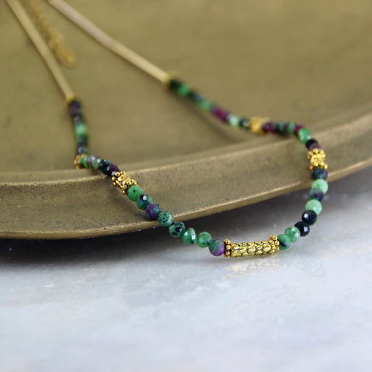 Lady of the Stars Gemstone Necklace