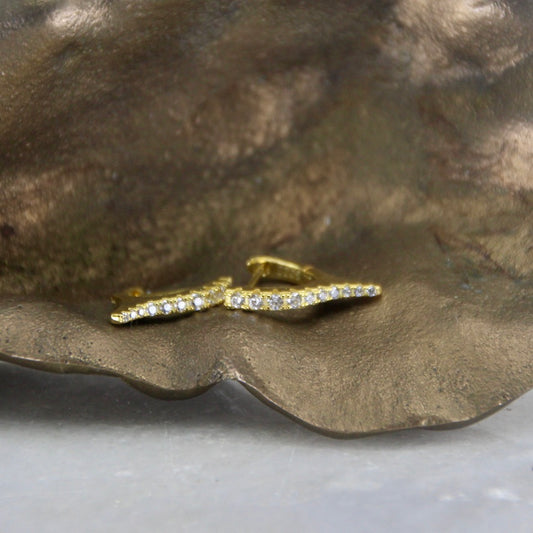 Celestial Crystal Point Hoop