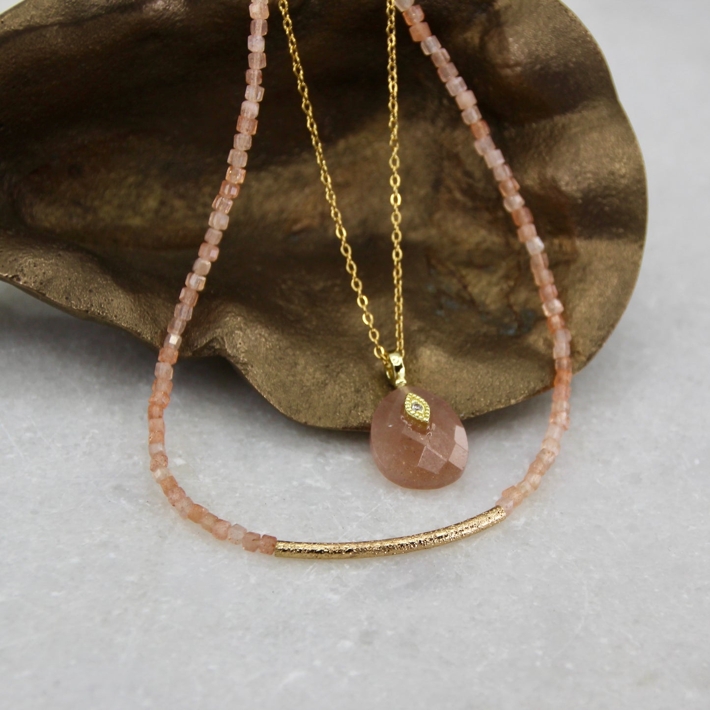 Wanderlust Fine Stone Necklace