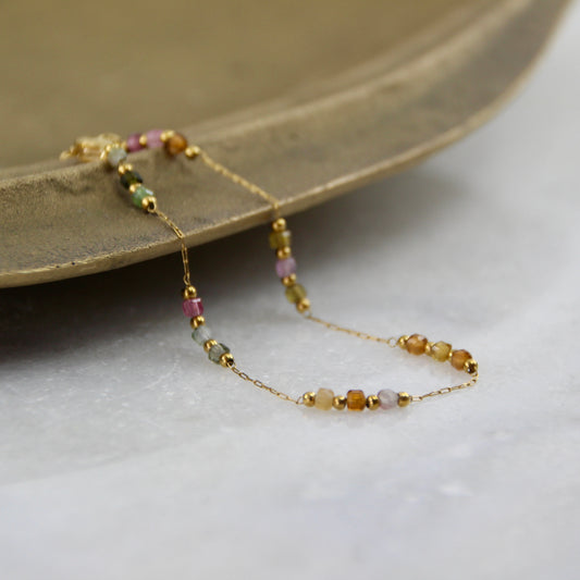 Wanderlust Tourmaline Chain Bracelet