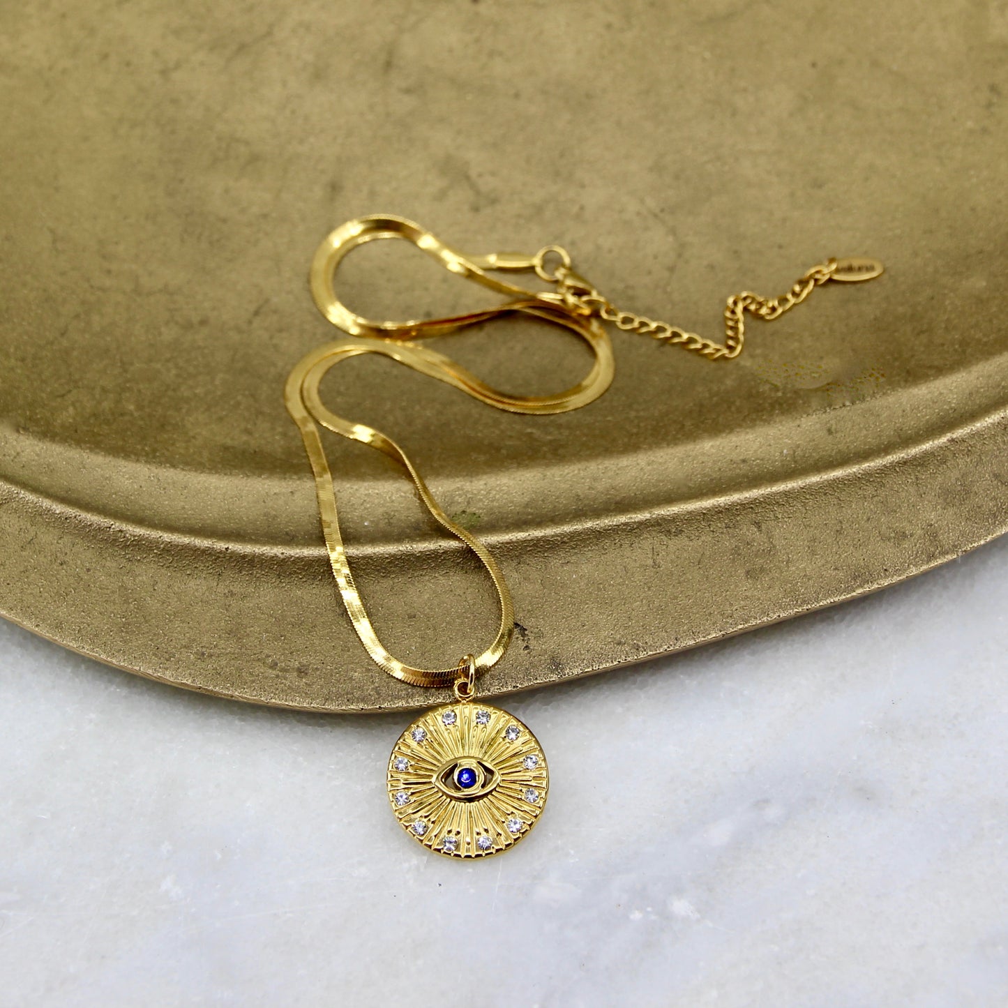 Star‑Gaze Eye Amulet Pendant